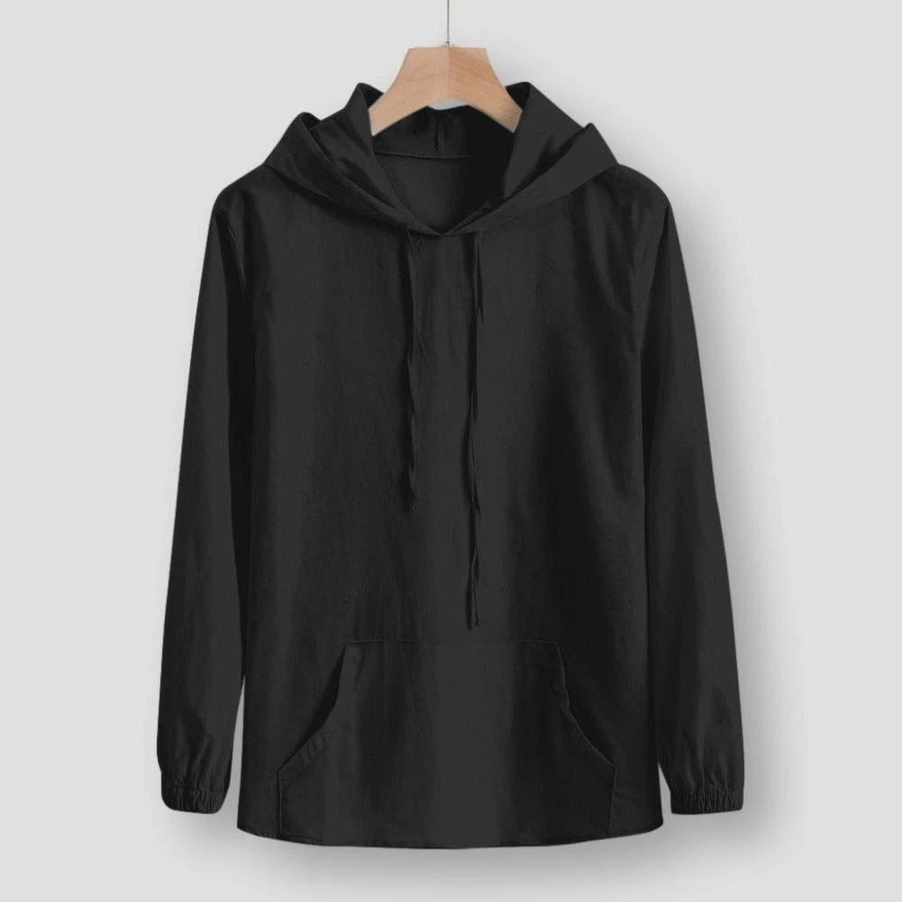 Rotation & Walk Store Men's Apparels Sky Madrid Dinant Hooded Shirt 5 Rotation & Walk Store Men's Apparels Sky Madrid Dinant Hooded Shirt