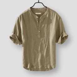 M Cotton Linen Store North Royal Pontivy Linen Shirt