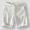 BOKCHOY Official Store Sky Madrid Thibaud Linen Shorts Men's Apparels 1 BOKCHOY Official Store Sky Madrid Thibaud Linen Shorts Men's Apparels