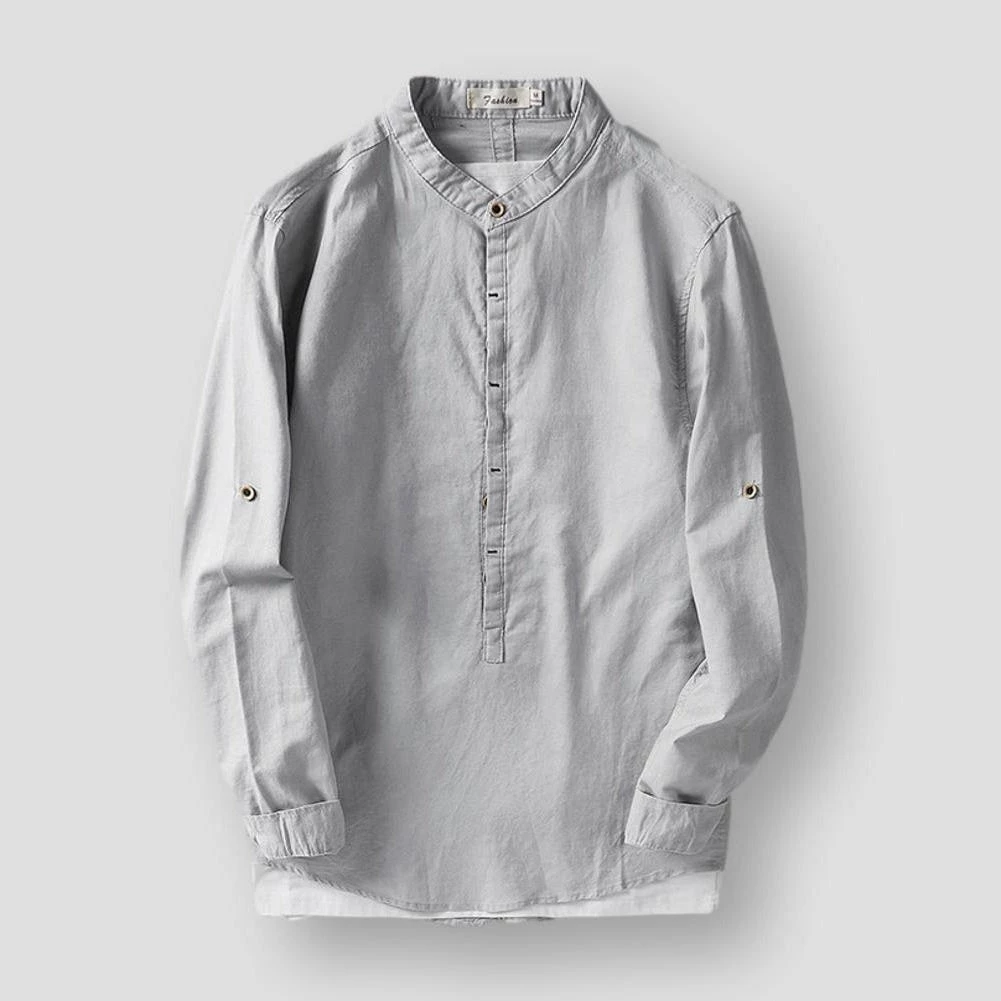 BOU Store North Royal Akron Linen Shirt