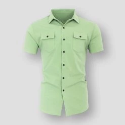 ZLITTLELAZY Official Store North Royal Gilford Cotton Shirt Men's Apparels 8 ZLITTLELAZY Official Store North Royal Gilford Cotton Shirt Men's Apparels