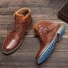 Hecrafted Footwear Store Saint Morris Leather Strap Boot Men's Apparels 2 Hecrafted Footwear Store Saint Morris Leather Strap Boot Men's Apparels