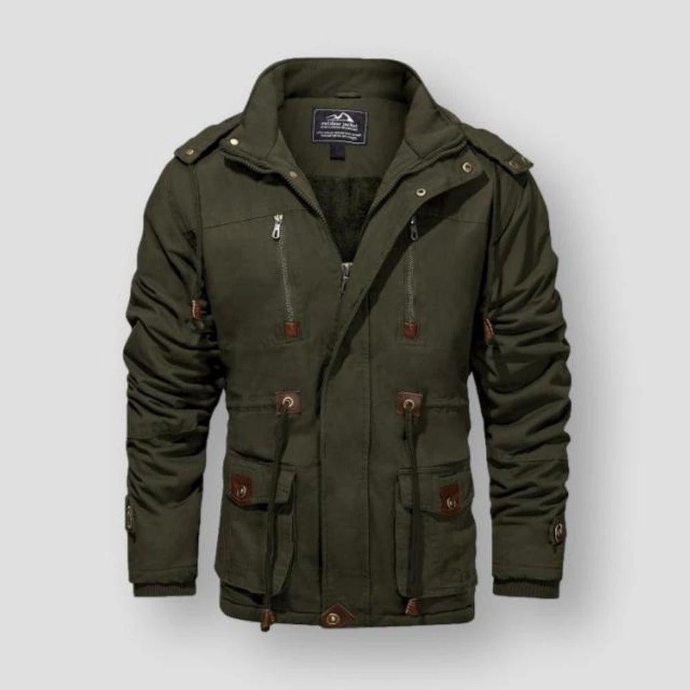 TACVASEN Official Store Sky Madrid Fleece Cargo Jacket 5 TACVASEN Official Store Sky Madrid Fleece Cargo Jacket