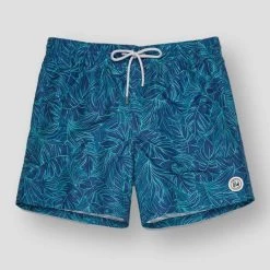 SURFCUZ Official Store North Royal Graphic Beach Trunks Men's Apparels