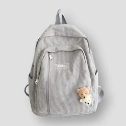 Aophlola Backpack Factory Store North Royal Corduroy Bear Backpack Women's Apparels 8 Aophlola Backpack Factory Store North Royal Corduroy Bear Backpack Women's Apparels