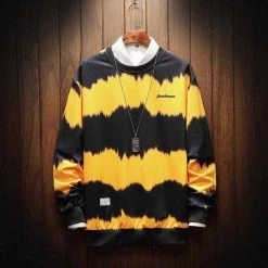 Moringcute Store Men's Apparels Sky Madrid Tie-Dye Oversized Sweater 10 Moringcute Store Men's Apparels Sky Madrid Tie-Dye Oversized Sweater