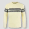 Shop911555224 Store Men's Apparels Sky Madrid Striped Knitted Pullover 1 Shop911555224 Store Men's Apparels Sky Madrid Striped Knitted Pullover