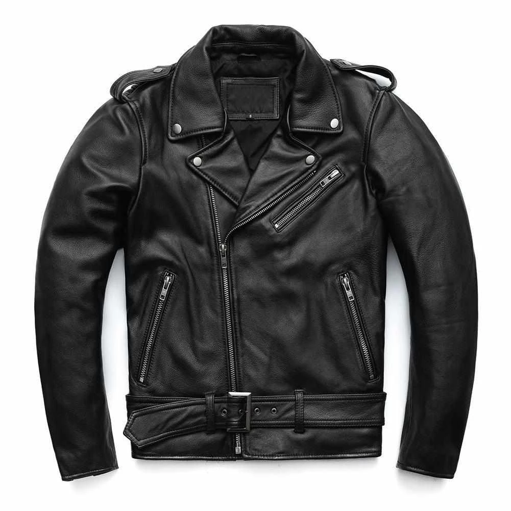 Maplesteed Official Store Men's Apparels Sky Madrid Leather Biker Jacket 3 Maplesteed Official Store Men's Apparels Sky Madrid Leather Biker Jacket