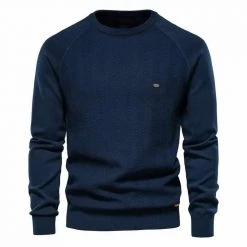 AIOPESON Official Store Men's Apparels Saint Morris Oregon Cotton Sweater