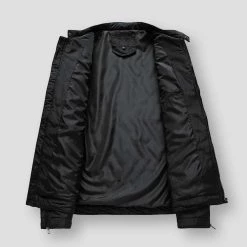 AIOPESON Official Store Sky Madrid Quilted Zipper Jacket Men's Apparels