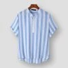 Micomico Store North Royal Cardenas Striped Shirt Men's Apparels