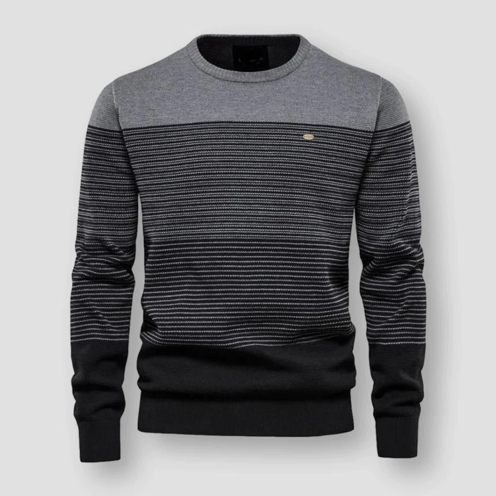 AIOPESON Official Store Saint Morris Striped Knitted Pullover Men's Apparels 6 AIOPESON Official Store Saint Morris Striped Knitted Pullover Men's Apparels