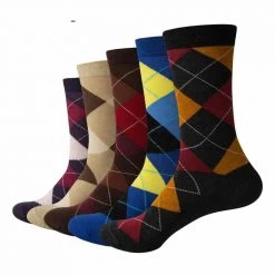 Match-Up Official Store Men's Apparels Sky Madrid Cotton Crew Executive Socks