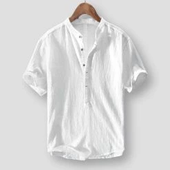 Suehaiwe Official Store Saint Morris Provence Linen Shirt