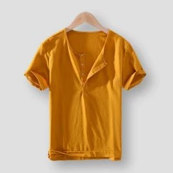 M Cotton Linen Store Sky Madrid Tyrol Cotton Shirt Men's Apparels