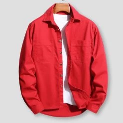 Moderatespace Official Store Saint Morris Suffolk Cotton Overshirt Men's Apparels