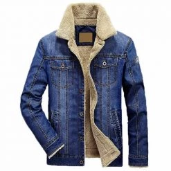 Qiqichen Official Store Diego Denim Jacket Men's Apparels
