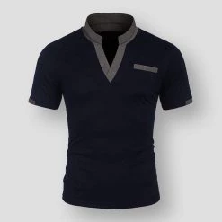 High-endmenclothing Store Sky Madrid Achen Polo Shirt Men's Apparels