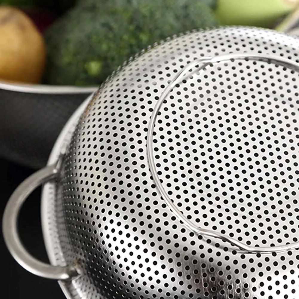 Taganov Official Store Stainless Steel Strainer With Container (2 Pieces) 5 Taganov Official Store Stainless Steel Strainer With Container (2 Pieces)