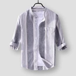 Cotton Linen Store Saint Morris Darfield Linen Shirt Men's Apparels