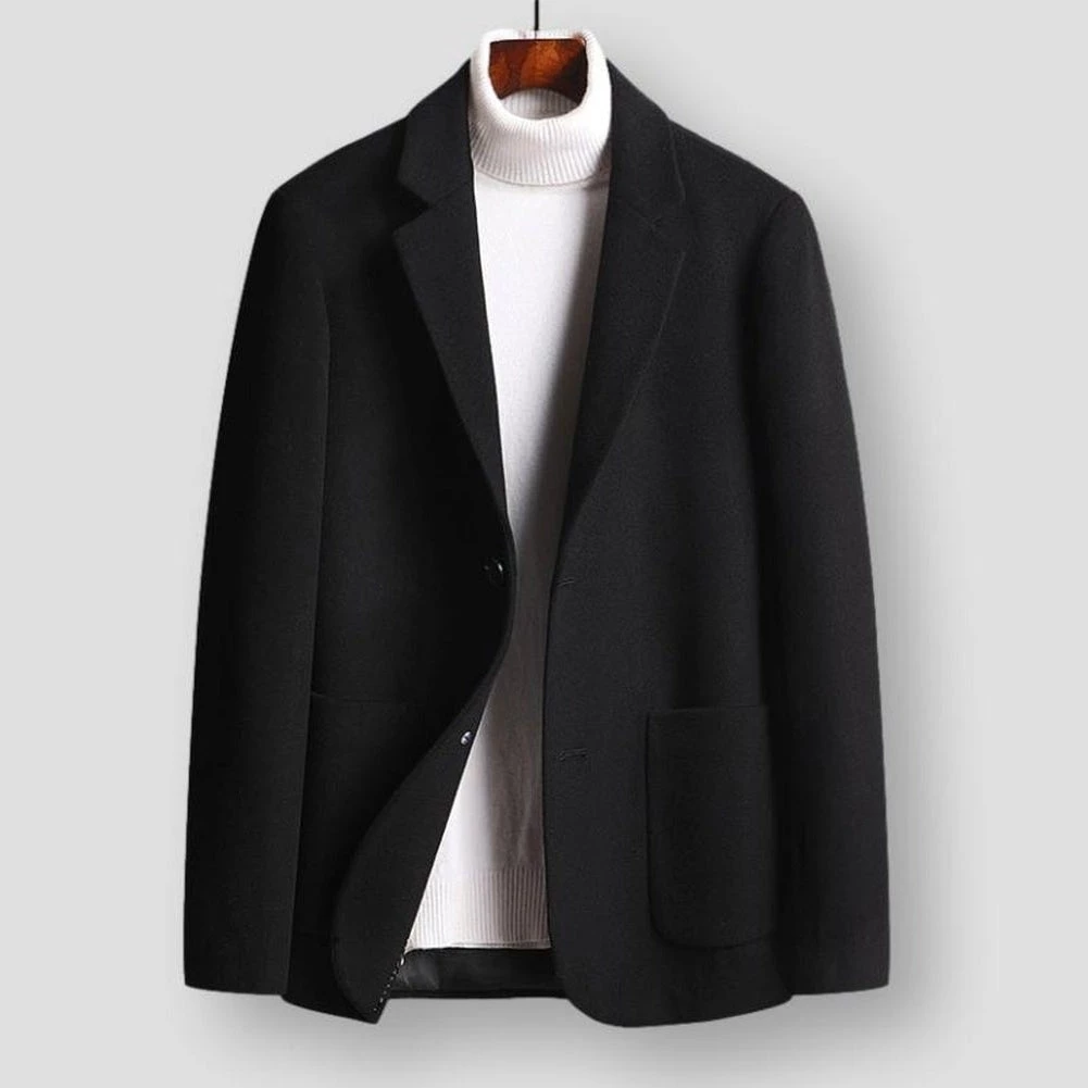 Moringcute Store Sky Madrid Pocket Wool Blazer 5 Moringcute Store Sky Madrid Pocket Wool Blazer