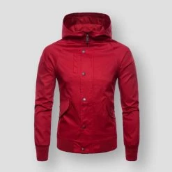 OSMIUM Official Store Sky Madrid Harahan Hooded Jacket Men's Apparels 8 OSMIUM Official Store Sky Madrid Harahan Hooded Jacket Men's Apparels