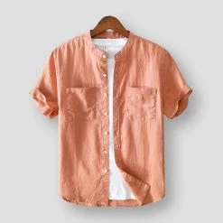 Cotton Linen Store Sky Madrid Genk Linen Shirt