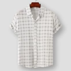 FREDD-MARSHALL Men's Store North Royal Barcelos Plaid Shirt