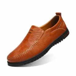 JKPUDUN Official Store Saint Morris Casual Leather Driving Shoes Men's Apparels