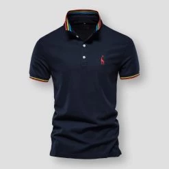 AIOPESON Official Store Men's Apparels Sky Madrid Sonderborg Polo Shirt