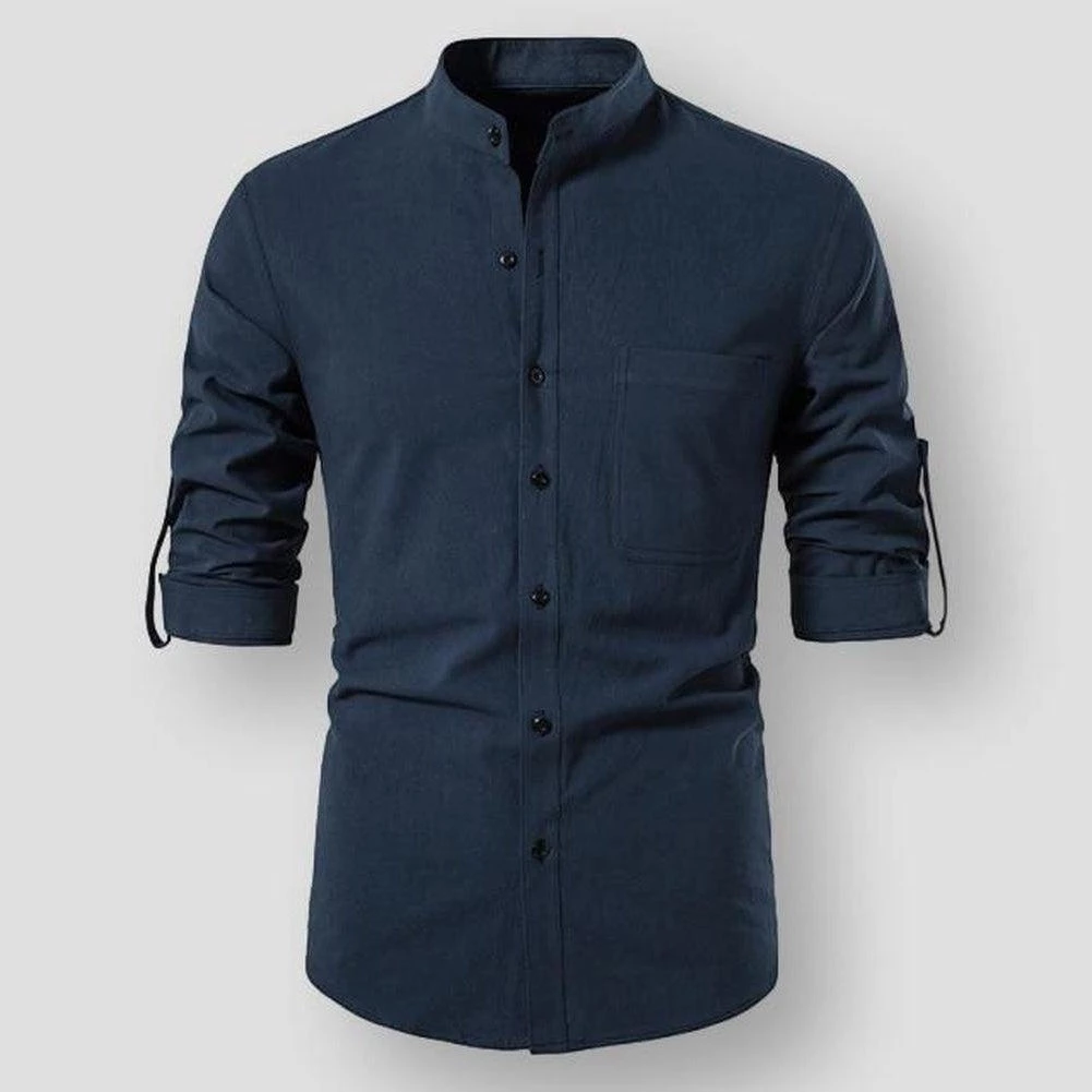 XIPENG Mens Wardrobe Store Men's Apparels North Royal Preston Linen Shirt 4 XIPENG Mens Wardrobe Store Men's Apparels North Royal Preston Linen Shirt