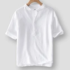 Cotton Linen Store North Royal Foligno Linen Shirt Men's Apparels 7 Cotton Linen Store North Royal Foligno Linen Shirt Men's Apparels