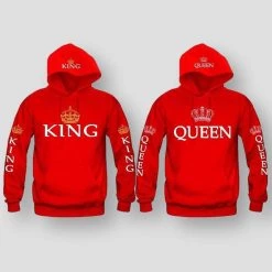 Couple Clothes Store Sky Madrid King & Queen Hoodies Men's Apparels 14 Couple Clothes Store Sky Madrid King & Queen Hoodies Men's Apparels