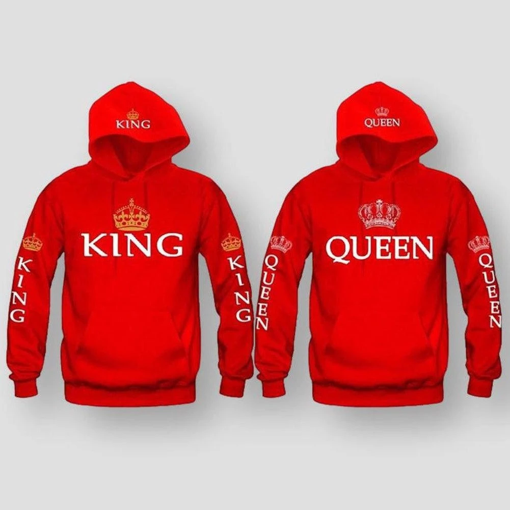 Couple Clothes Store Sky Madrid King & Queen Hoodies Men's Apparels 5 Couple Clothes Store Sky Madrid King & Queen Hoodies Men's Apparels