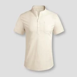 987 Crooked Store Saint Morris Cairns Linen Shirt