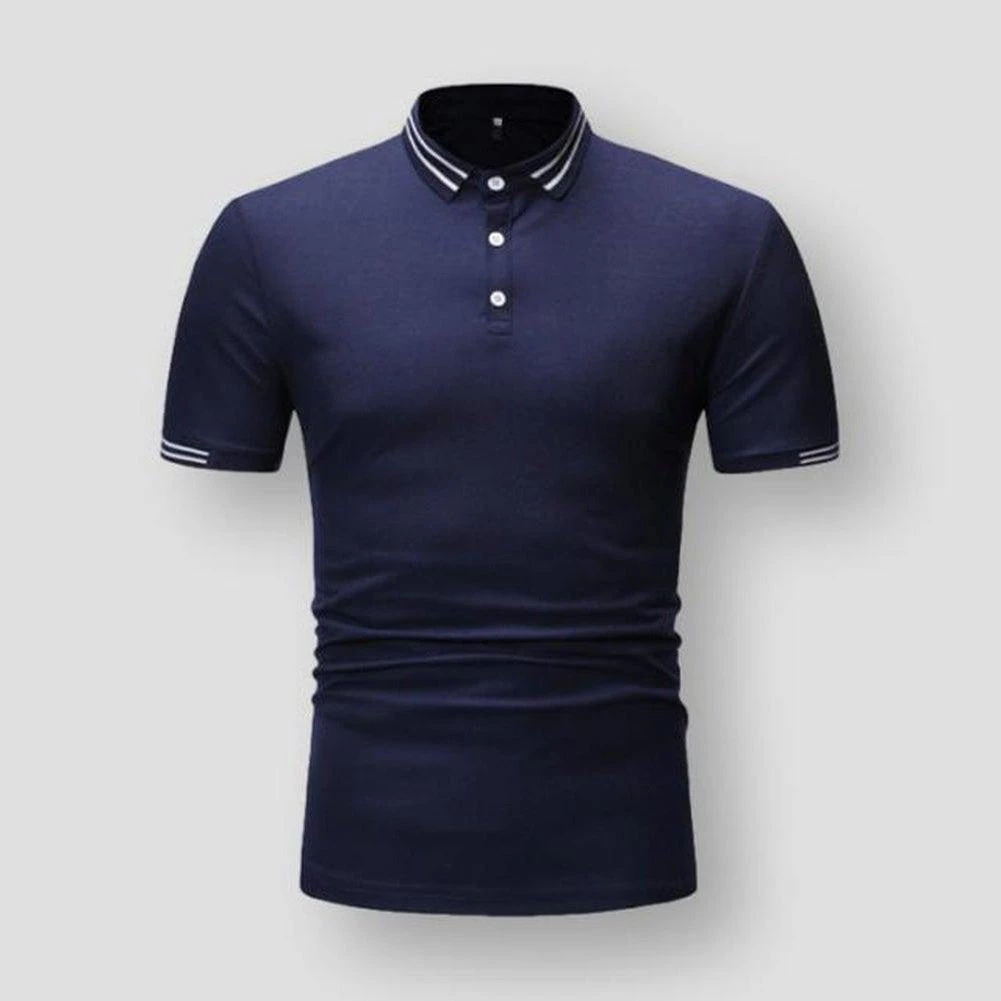 Sheng Meng - Store Sky Madrid Classic Polo Shirt Men's Apparels