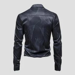 King Billion Official Store North Royal Feather Dress Shirt Men's Apparels