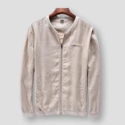 Pinecypress Official Store Saint Morris Carnoet Linen Jacket Men's Apparels