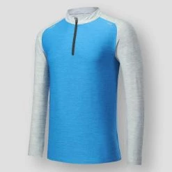 KACIGEYA LDL Store Sky Madrid Compression Athletic Shirt