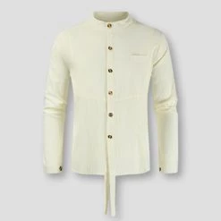 Men's Attire Clothes Store Saint Morris Bochum Linen Shirt Men's Apparels