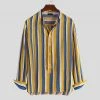 INCERUNNING Apparel Store Men's Apparels Saint Morris Mozambique Striped Shirt