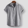 Moringcute Store Men's Apparels Sky Madrid Tarragona Striped Shirt 1 Moringcute Store Men's Apparels Sky Madrid Tarragona Striped Shirt