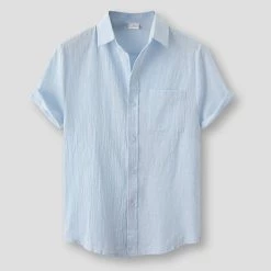 Dazzling Styles Store Men's Apparels North Royal Lorient Linen Shirt