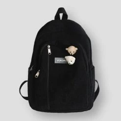 Aophlola Backpack Factory Store North Royal Corduroy Bear Backpack Women's Apparels 9 Aophlola Backpack Factory Store North Royal Corduroy Bear Backpack Women's Apparels