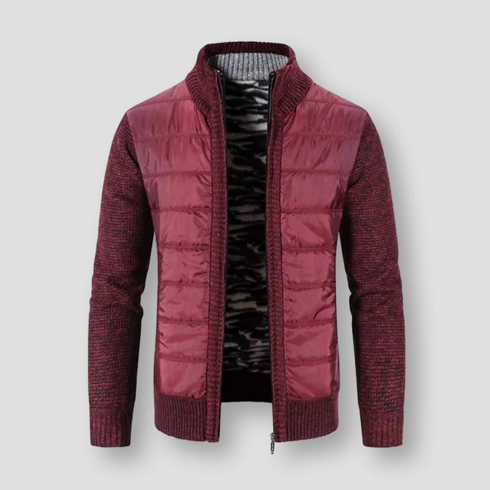 Mountainskin Official Store Saint Morris Padded Zip-Up Cardigan 5 Mountainskin Official Store Saint Morris Padded Zip-Up Cardigan