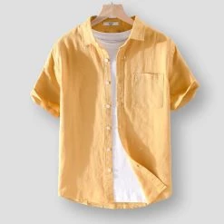 Tikalia Store Sky Madrid Aberdeen Linen Shirt