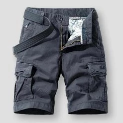 IiDossan Store Men's Apparels Sky Madrid Expedition Cargo Shorts