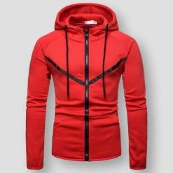 HCXY Official Store North Royal Como Hooded Sweatshirt Men's Apparels