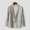 China Cloth Men's Apparels North Royal Alzette Linen Blazer