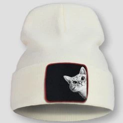 Kunddy Store Men's Apparels North Royal Cat Knitted Beanie